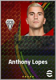 Anthony Lopes eFootball 2026 player card, 74 OVR GK
