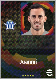 Juanmi eFootball 2026 player card, 70 OVR LMF