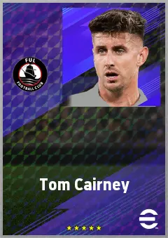 Tom Cairney eFootball 2026 player card, 74 OVR CMF