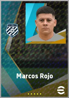 Marcos Rojo eFootball 2026 player card, 74 OVR CB