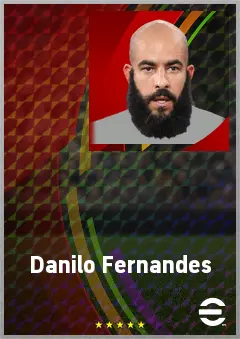 Danilo Fernandes eFootball 2026 player card, 70 OVR GK