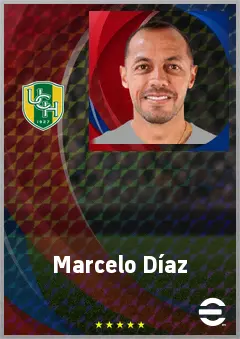 Marcelo Díaz eFootball 2026 player card, 71 OVR DMF