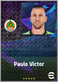 Paulo Victor eFootball 2026 player card, 72 OVR GK