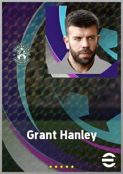 Grant Hanley eFootball 2026 player card, 70 OVR CB