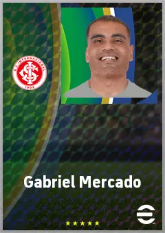Gabriel Mercado eFootball 2026 player card, 74 OVR CB