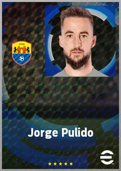 Jorge Pulido eFootball 2026 player card, 72 OVR CB