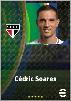 Cédric Soares eFootball 2026 player card, 72 OVR RB