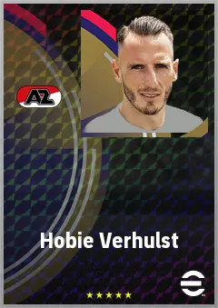 Hobie Verhulst eFootball 2026 player card, 69 OVR GK