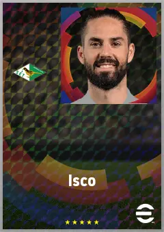 Isco eFootball 2026 player card, 79 OVR AMF