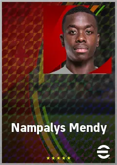 Nampalys Mendy eFootball 2026 player card, 72 OVR DMF
