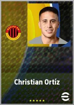 Christian Ortíz eFootball 2026 player card, 69 OVR AMF