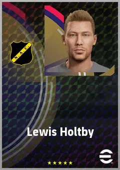 Lewis Holtby eFootball 2026 player card, 70 OVR CMF
