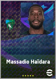 Massadio Haïdara eFootball 2026 player card, 71 OVR LB