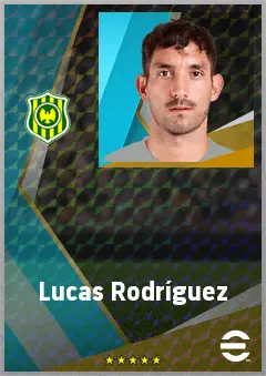 Lucas Rodríguez eFootball 2026 player card, 71 OVR LB