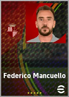 Federico Mancuello eFootball 2026 player card, 70 OVR CMF