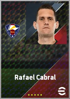 Rafael Cabral eFootball 2026 player card, 73 OVR GK