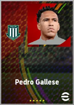 Pedro Gallese eFootball 2026 player card, 74 OVR GK