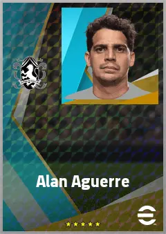 Alan Aguerre eFootball 2026 player card, 75 OVR GK