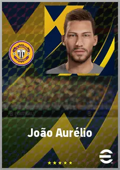 João Aurélio eFootball 2026 player card, 68 OVR RB