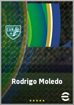 Rodrigo Moledo eFootball 2026 player card, 70 OVR CB