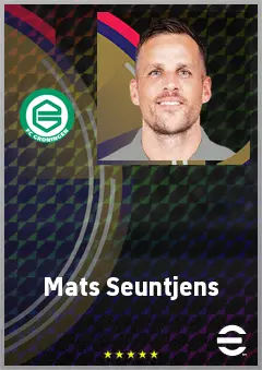 Mats Seuntjens eFootball 2026 player card, 68 OVR AMF