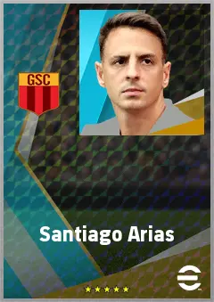Santiago Arias eFootball 2026 player card, 73 OVR RB