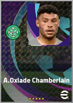 A.Oxlade Chamberlain eFootball 2026 player card, 73 OVR CMF