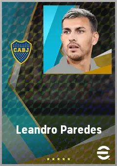 Leandro Paredes eFootball 2026 player card, 78 OVR DMF