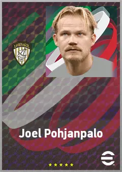 Joel Pohjanpalo eFootball 2026 player card, 73 OVR CF