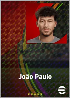 João Paulo eFootball 2026 player card, 73 OVR CMF