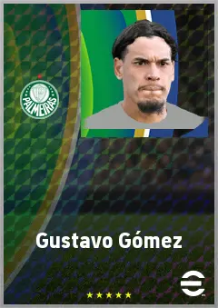 Gustavo Gómez eFootball 2026 player card, 78 OVR CB