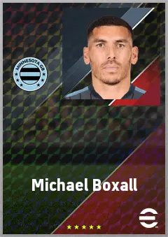 Michael Boxall eFootball 2026 player card, 71 OVR CB