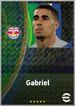 Gabriel eFootball 2026 player card, 73 OVR DMF