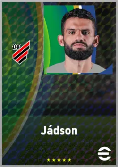 Jádson eFootball 2026 player card, 72 OVR CMF