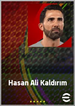 Hasan Ali Kaldırım eFootball 2026 player card, 69 OVR LB