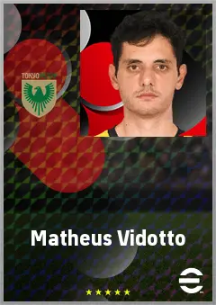 Matheus Vidotto eFootball 2026 player card, 71 OVR GK