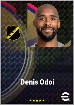 Denis Odoi eFootball 2026 player card, 71 OVR CB