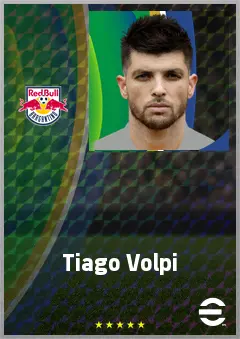 Tiago Volpi eFootball 2026 player card, 75 OVR GK