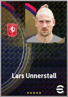 Lars Unnerstall eFootball 2026 player card, 75 OVR GK