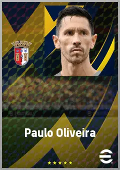 Paulo Oliveira eFootball 2026 player card, 73 OVR CB