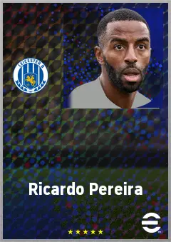 Ricardo Pereira eFootball 2026 player card, 75 OVR RB