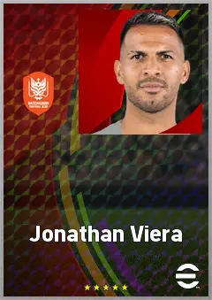 Jonathan Viera eFootball 2026 player card, 71 OVR AMF