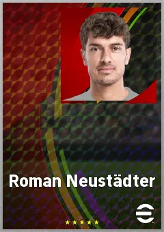 Roman Neustädter eFootball 2026 player card, 71 OVR CB