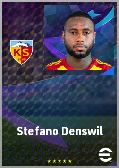 Stefano Denswil eFootball 2026 player card, 71 OVR CB