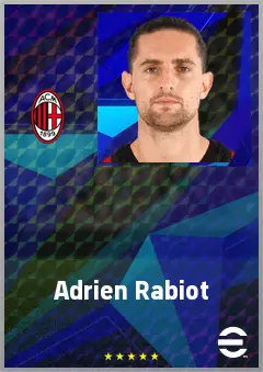 Adrien Rabiot eFootball 2026 player card, 79 OVR CMF