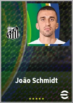 João Schmidt eFootball 2026 player card, 72 OVR DMF