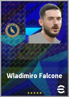 Wladimiro Falcone eFootball 2026 player card, 77 OVR GK
