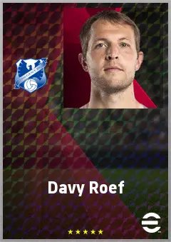 Davy Roef eFootball 2026 player card, 73 OVR GK