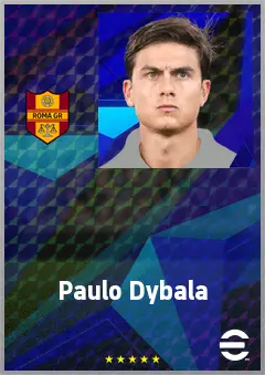 Paulo Dybala eFootball 2026 player card, 78 OVR SS