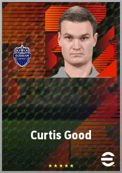 Curtis Good eFootball 2026 player card, 70 OVR CB